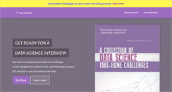 Desktop Screenshot of datamasked.com